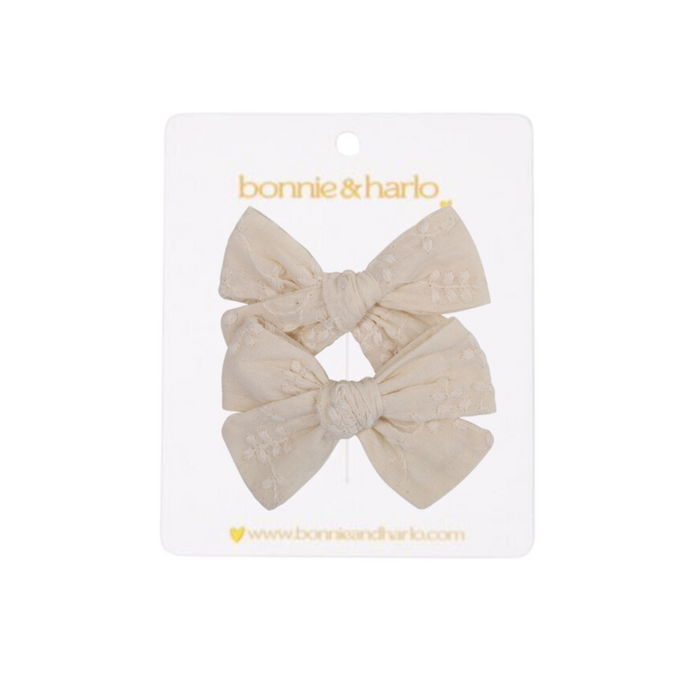 pigtail set | cream