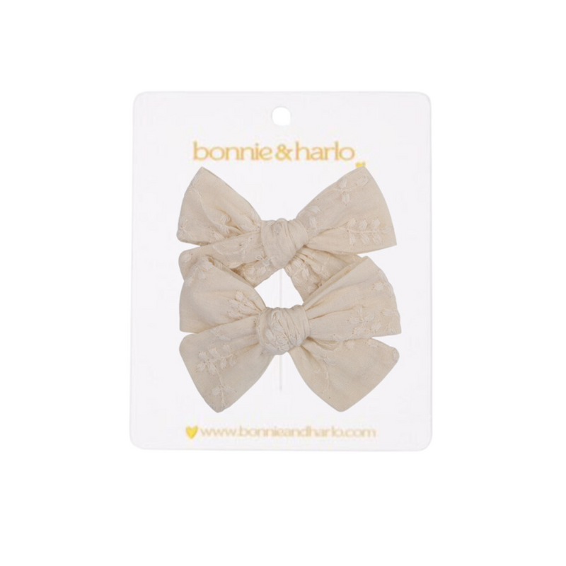 pigtail set | cream