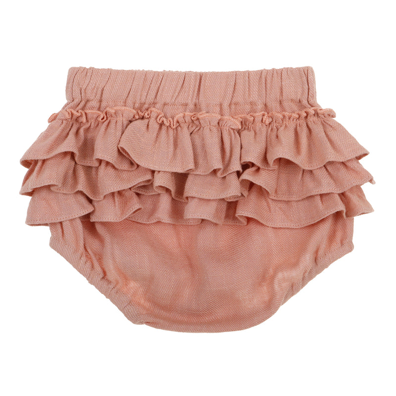 ruffle bloomer | pink
