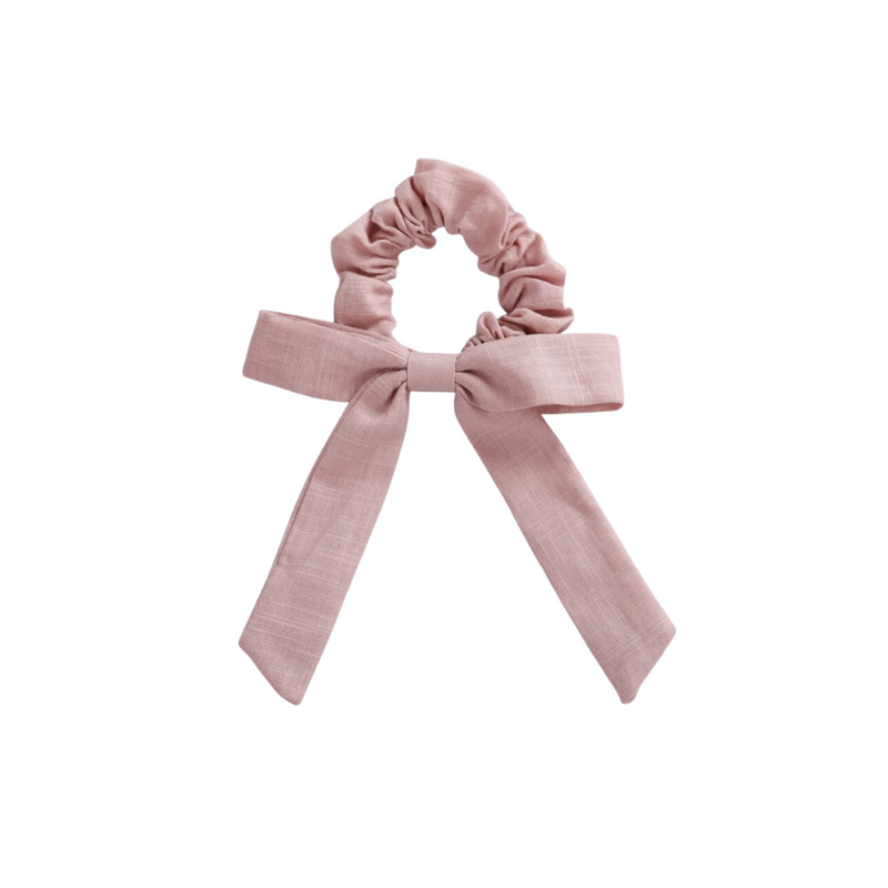 scrunchie bow | pink