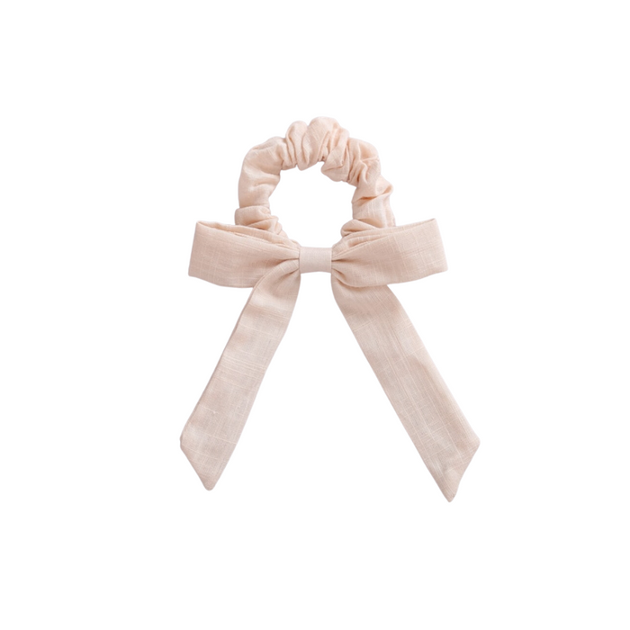 scrunchie bow | cream