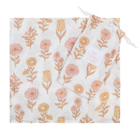 baby wrap swaddle | retro floral