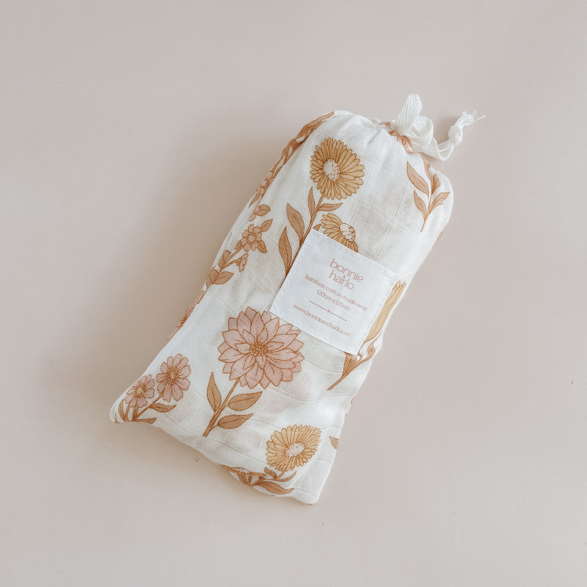 baby wrap swaddle | retro floral
