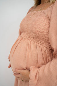 ladies maxi dress | pink